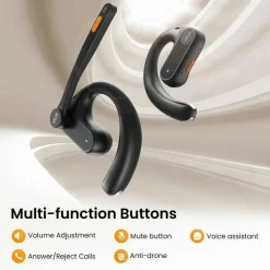 EKSA S30 AI Open-Ear Air Conduction True Wireless Headset