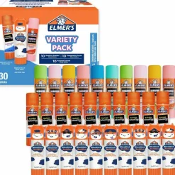Elmer's BlooStick Buddies, Disappearing Purple and Scented Glue Stick Combo Pack