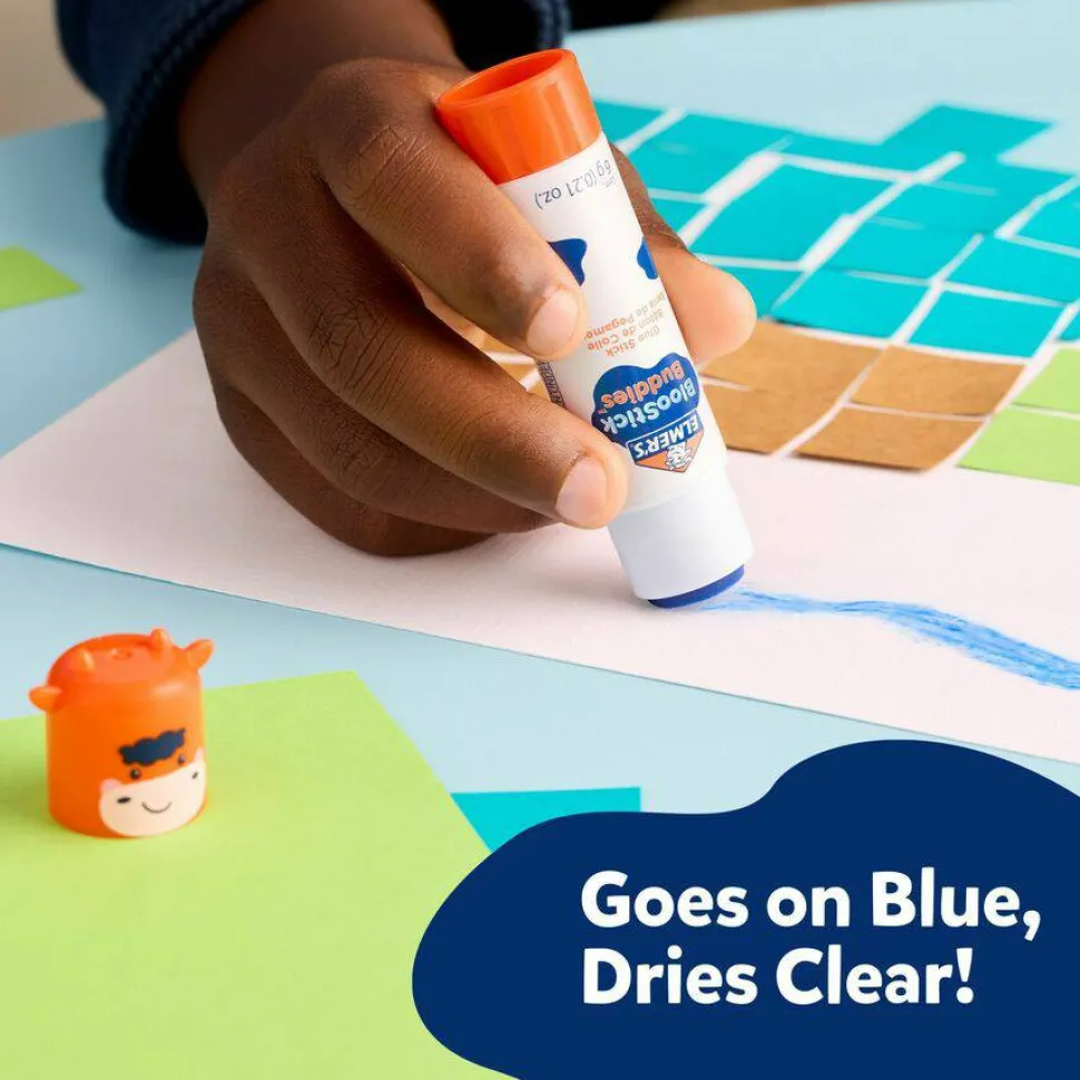 Elmer's BlooStick Buddies, Disappearing Purple and Scented Glue Stick Combo Pack