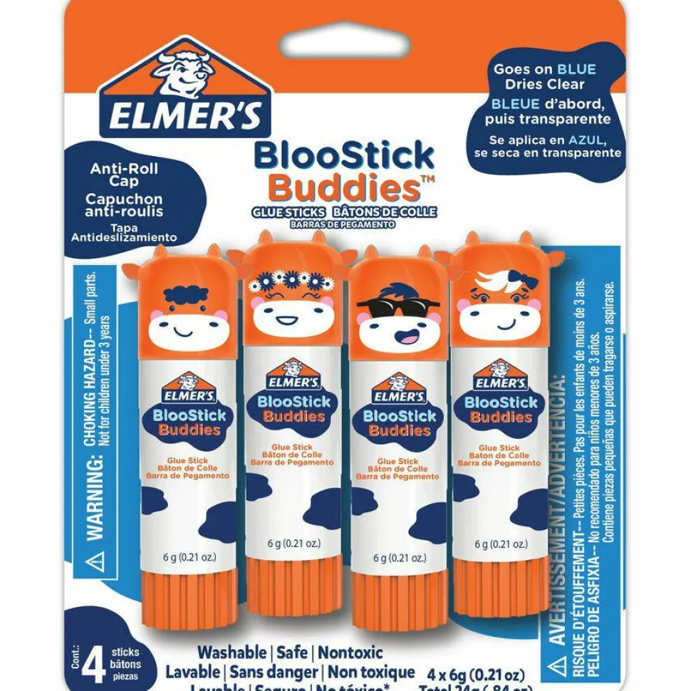 Elmer's BlooStick Buddies Glue Sticks