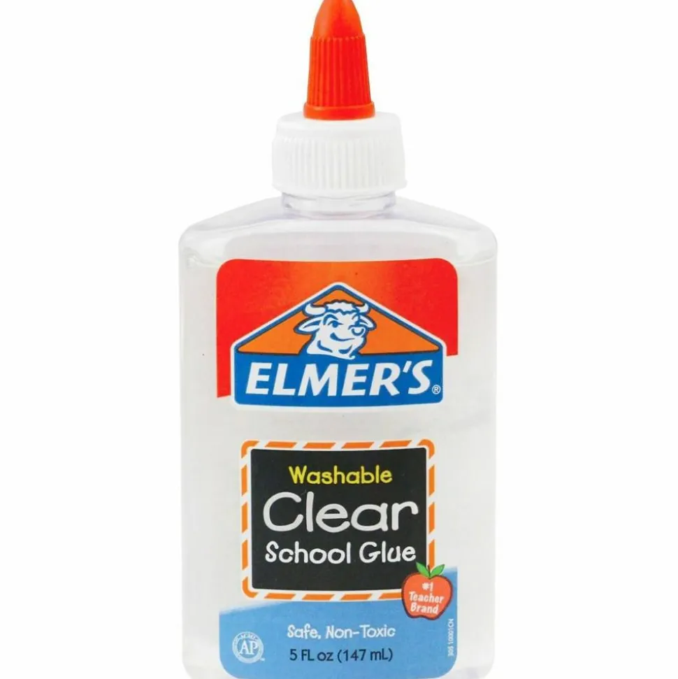 Elmer's Clear Washable School Glue, 5 Oz.