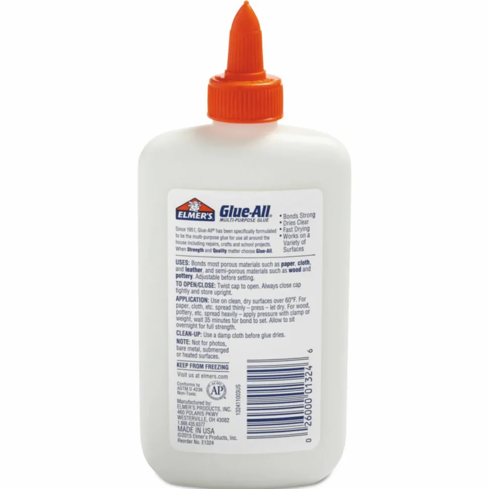 Elmer's Glue-All Multi-Purpose Liquid Glue, 7.625 Oz Bottle