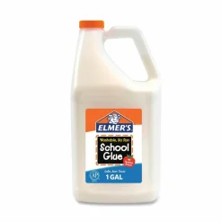 Elmer's School Glue, 1 gal, Dries Clear