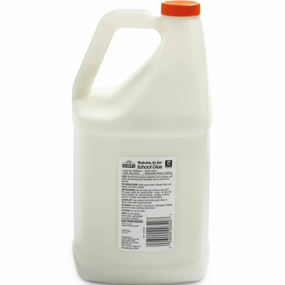 Elmer's Washable School Glue, 1 Gallon, White