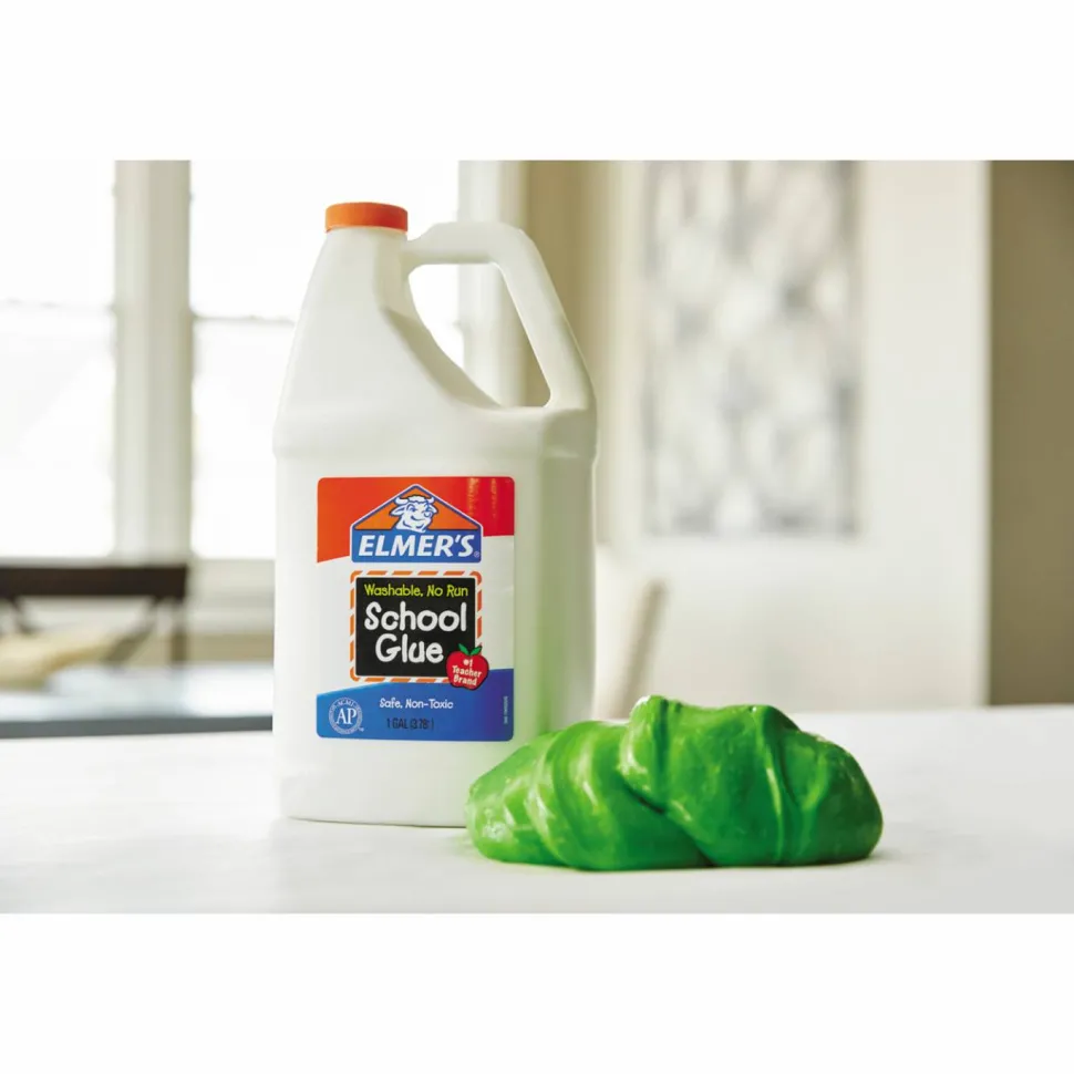 Elmer's Washable School Glue, 1 Gallon, White
