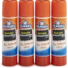 Elmer's Washable School Glue Sticks, 0.24 Oz, Pack Of 4