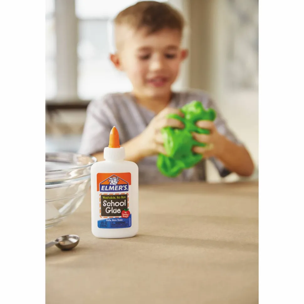 Elmer's White Washable School Glue, 4 oz