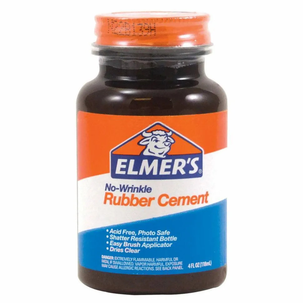 Elmer's Rubber Cement, 4 Oz.