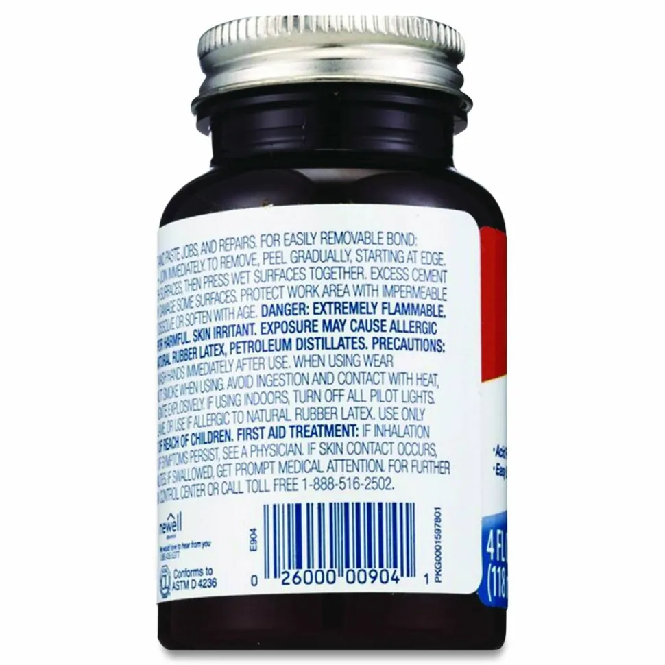Elmer's Rubber Cement, 4 Oz.