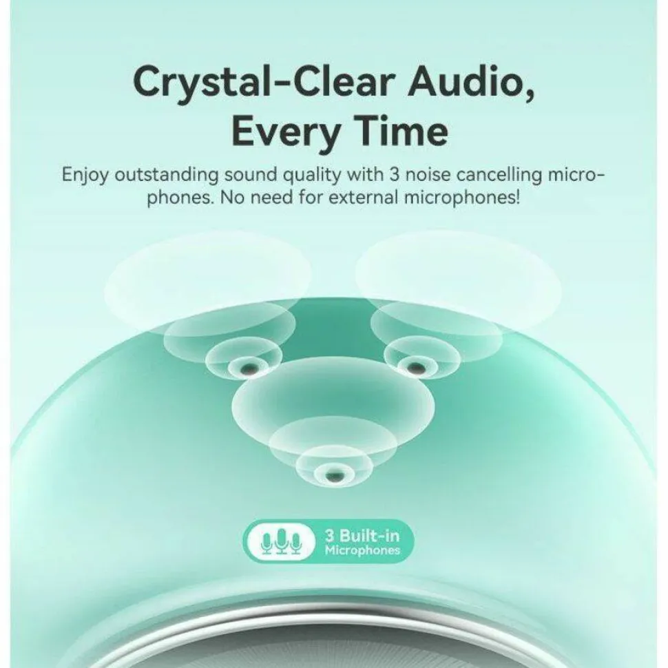 EMEET Piko+ (Green) - Dual-lens Webcam with one 4K 1/2.55˘ Sony Lens and one AI Assist Lens, Boosting color accuracy, face recognition, and ultra-fast focus. 3 MEMS Mics power 3 Voice Modes for Meeting or Streaming/recording with wider audio frequenc
