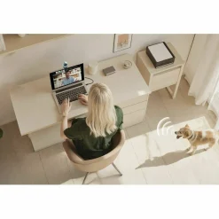 EMEET Piko+ (Green) - Dual-lens Webcam with one 4K 1/2.55˘ Sony Lens and one AI Assist Lens, Boosting color accuracy, face recognition, and ultra-fast focus. 3 MEMS Mics power 3 Voice Modes for Meeting or Streaming/recording with wider audio frequenc