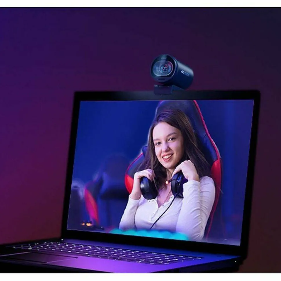 EMEET S600 4K Webcam for Streaming - Sony 1/2.5'' Sensor, PDAF Autofocus, 1080P@60FPS, 2 Noise Reduction Mics, Built-in Privacy Cover, 73° FOV, Streaming Camera