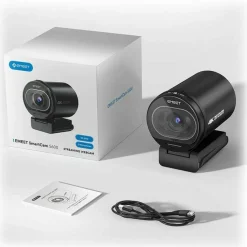 EMEET S600 4K Webcam for Streaming - Sony 1/2.5'' Sensor, PDAF Autofocus, 1080P@60FPS, 2 Noise Reduction Mics, Built-in Privacy Cover, 73° FOV, Streaming Camera