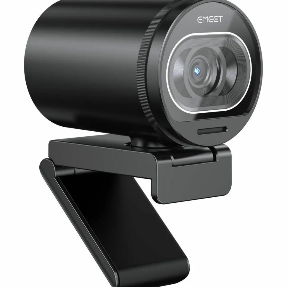 EMEET S600 4K Webcam for Streaming - Sony 1/2.5'' Sensor, PDAF Autofocus, 1080P@60FPS, 2 Noise Reduction Mics, Built-in Privacy Cover, 73° FOV, Streaming Camera