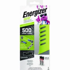 Energizer Pro Series Hybrid Handheld, Rechargeable Lithium Ion Battery/2 AA Batteries (Included), Gray/Green