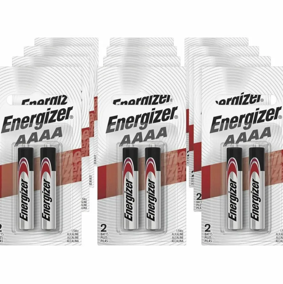 Energizer AAAA Battery 2-Packs - For Multipurpose - AAAA - 2/Pack - 12 / Carton