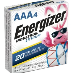 Energizer Industrial AAA Lithium Batteries