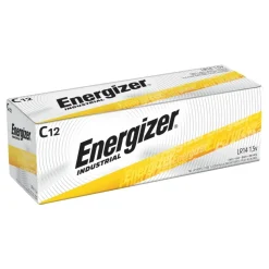Energizer Industrial C Alkaline Batteries, Pack Of 12