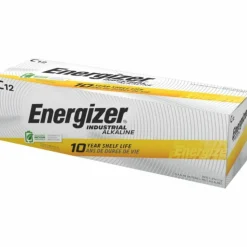 Energizer Industrial C Alkaline Batteries, Pack Of 12