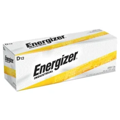 Energizer Industrial D Alkaline Batteries, Pack Of 12
