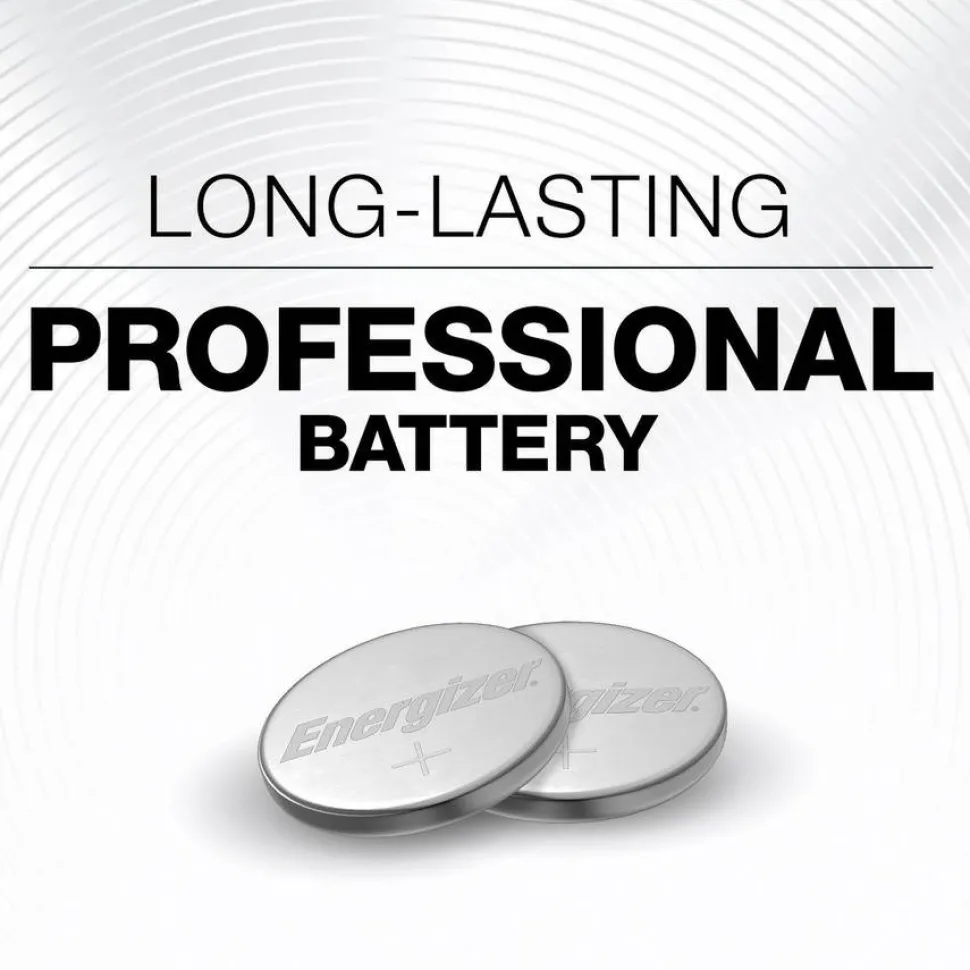 Energizer Industrial Lithium CR2032 Coin Battery with Tear-Strip Packaging, 3 V, 100/Box