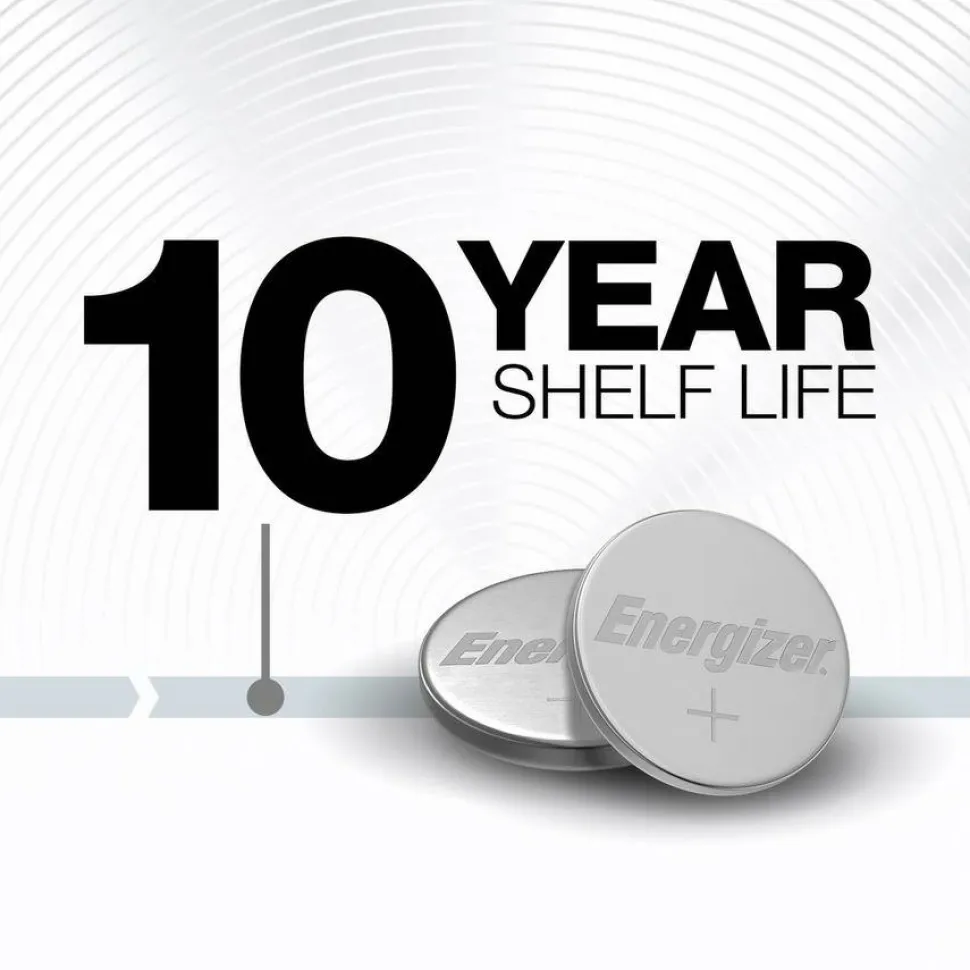 Energizer Industrial Lithium CR2016 Coin Battery with Tear-Strip Packaging, 3 V, 100/Box