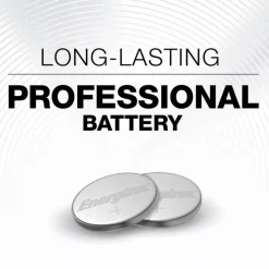 Energizer Industrial Lithium CR2016 Coin Battery with Tear-Strip Packaging, 3 V, 100/Box