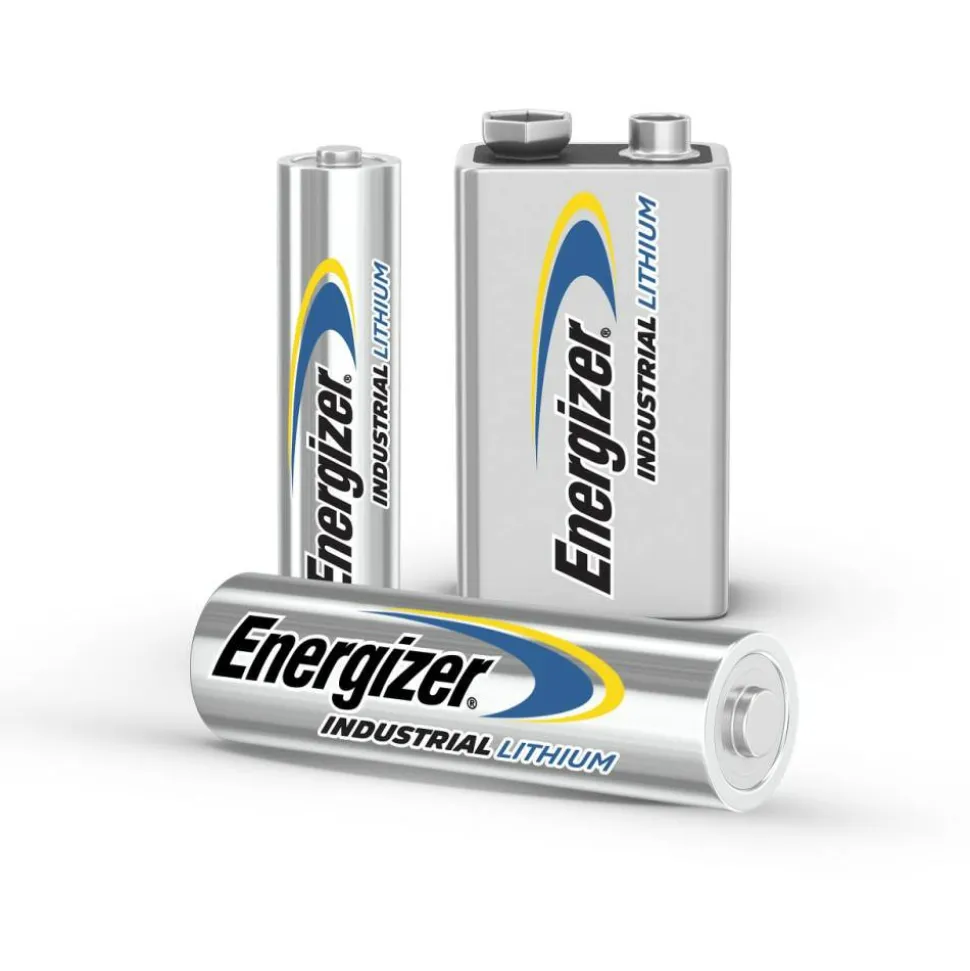 Energizer Industrial Lithium AA Batteries, Pack Of 24 Batteries, L91