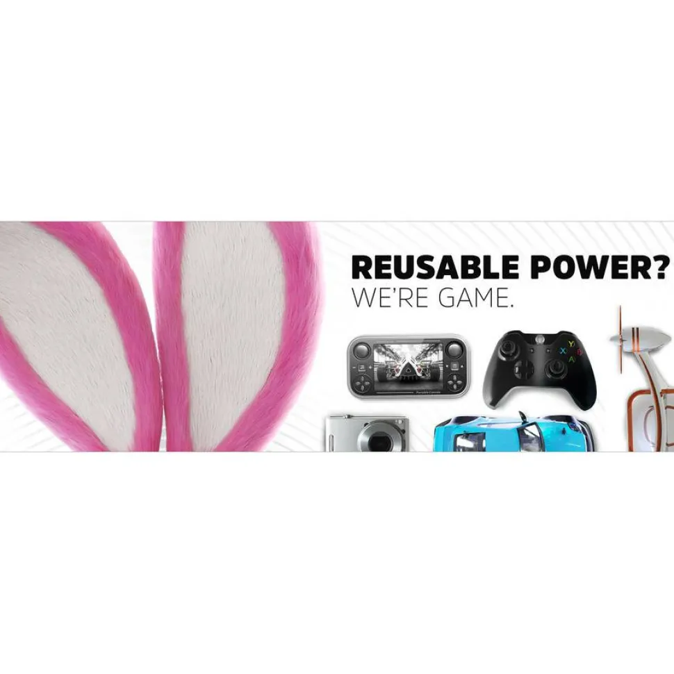 Energizer Rechargeable NiMH AA Batteries, Pack Of 4