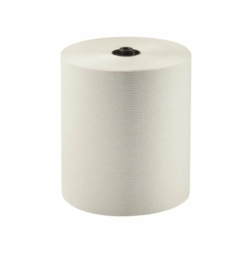 enMotion 8" Paper Towel Rolls, 1-Ply, 100% Recycled Fiber, Brown, 700 ft Per Roll, 6 Rolls Per Case