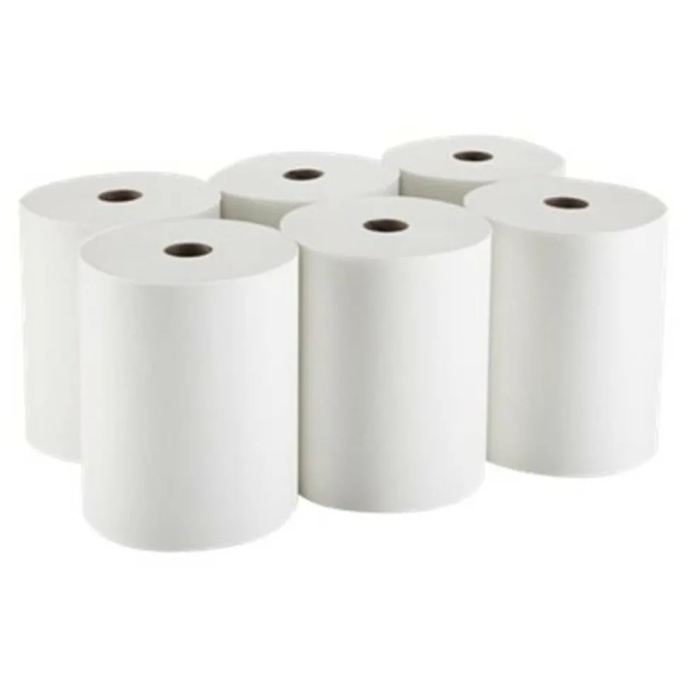 enMotion 10" Paper Towel Rolls, 1-Ply, 10"x 800', 40% Recycled Fiber, White, 800 ft Per Roll, 6 Rolls Per Case