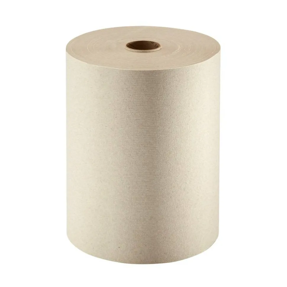 enMotion 10" Paper Towel Rolls, 1-Ply, 10"x 800', 100% Recycled Fiber, Brown, 800 ft Per Roll, 6 Rolls Per Case