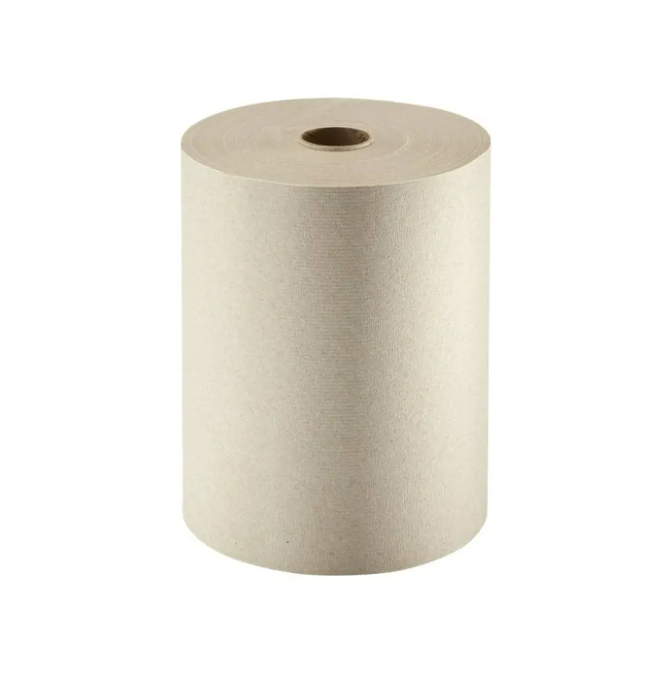 enMotion 10" Paper Towel Rolls, 1-Ply, 10"x 800', 100% Recycled Fiber, Brown, 800 ft Per Roll, 6 Rolls Per Case
