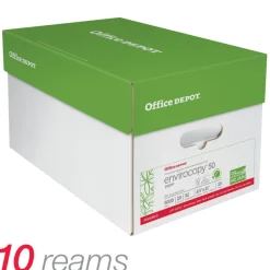 EnviroCopy Copy Paper, White, Letter (8.5