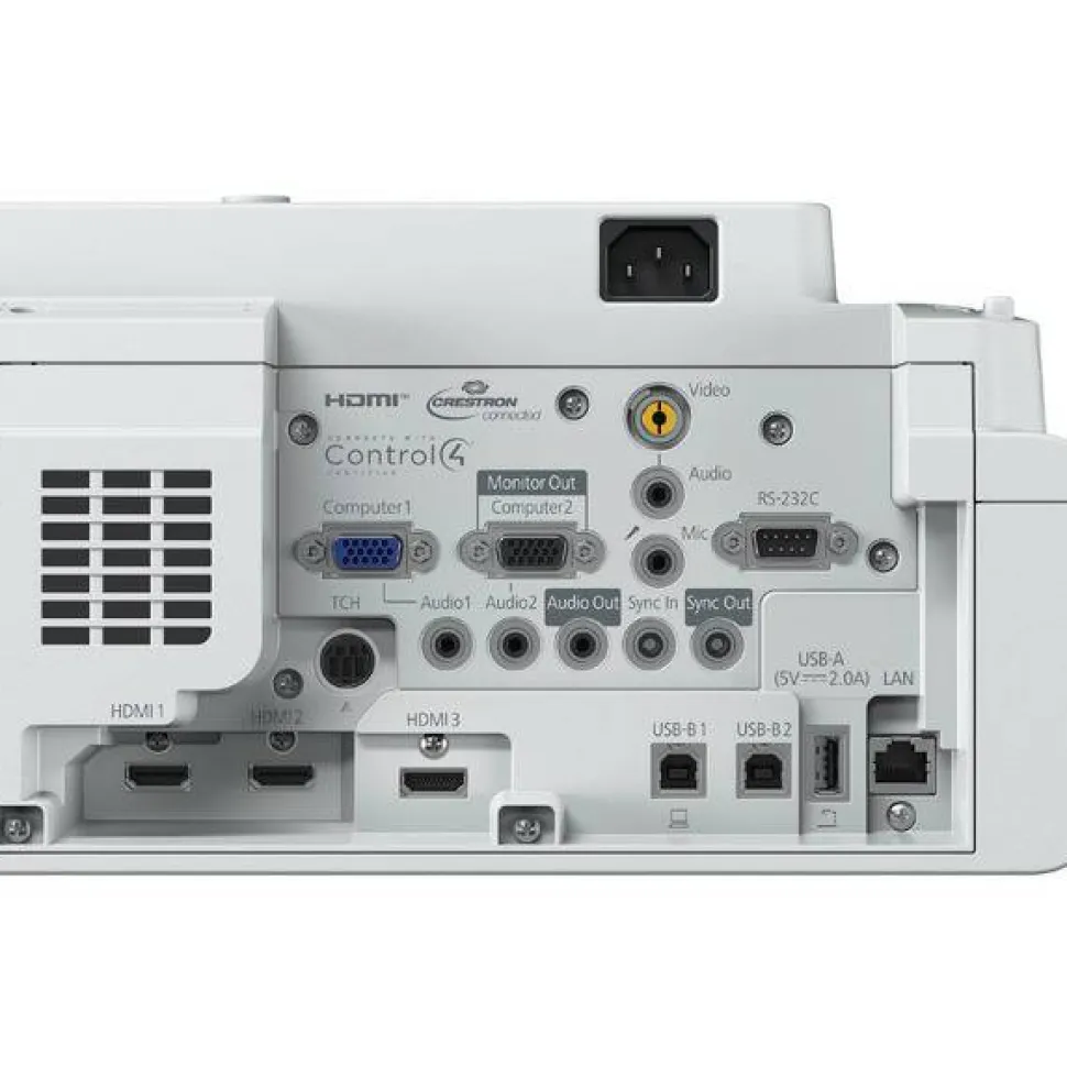 Epson BrightLink 760Wi Ultra Short Throw 3LCD Projector - 16:10 - Wall Mountable, Tabletop
