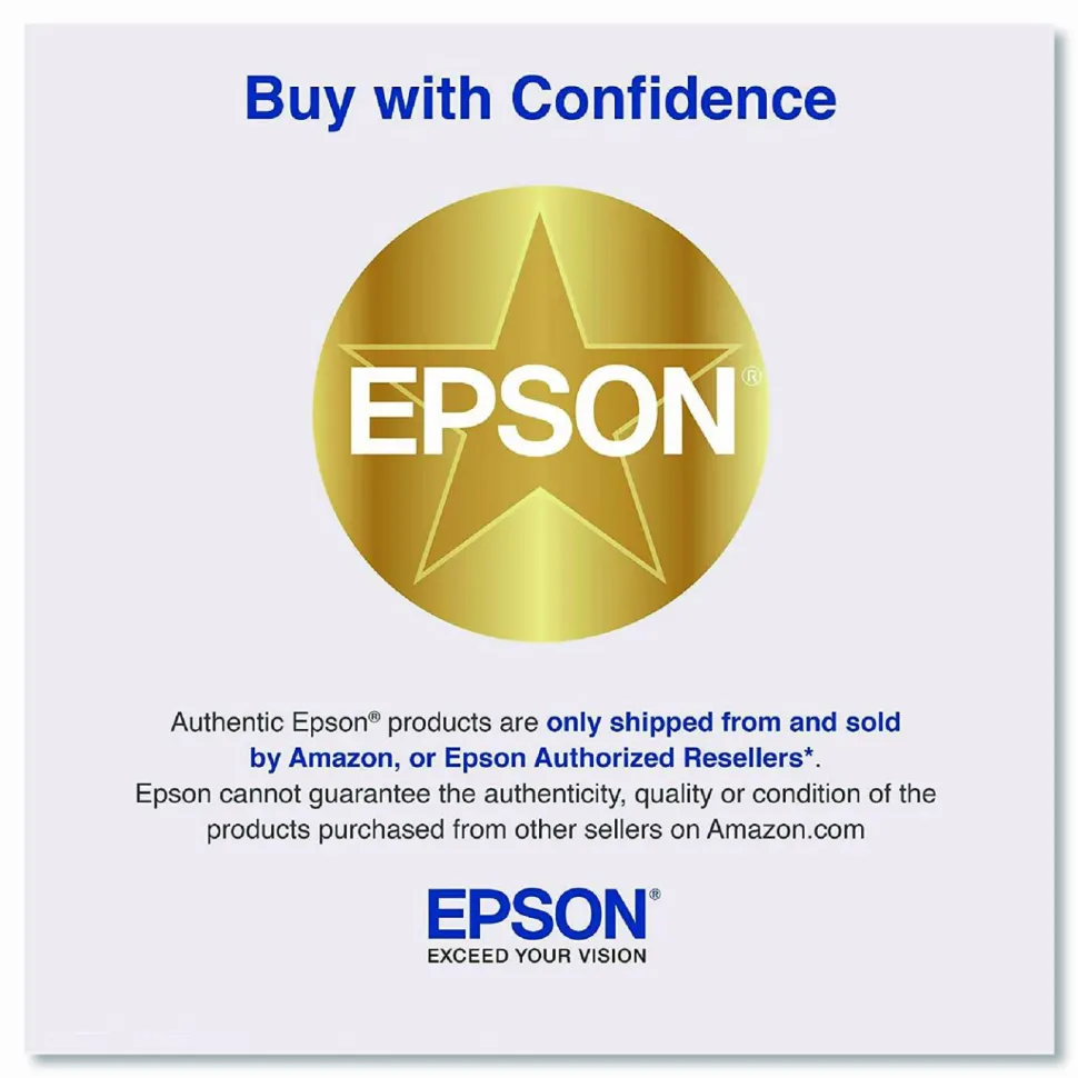 Epson Double-Sided Premium Presentation And Photo Paper, Letter Size (8 1/2" x 11"), Pack Of 50 Sheets, 47 Lb, Matte White