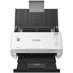Epson DS410 Document Scanner, 600 dpi Optical Resolution, 50-Sheet Duplex Auto Document Feeder
