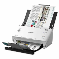 Epson DS410 Document Scanner, 600 dpi Optical Resolution, 50-Sheet Duplex Auto Document Feeder