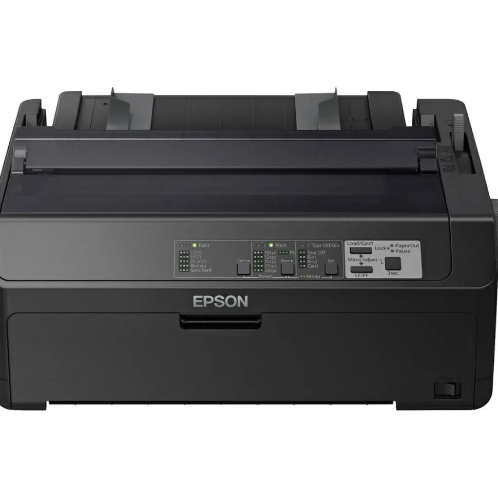Epson FX-890II 9-pin Dot Matrix Printer, Monochrome, Energy Star, C11CF37201