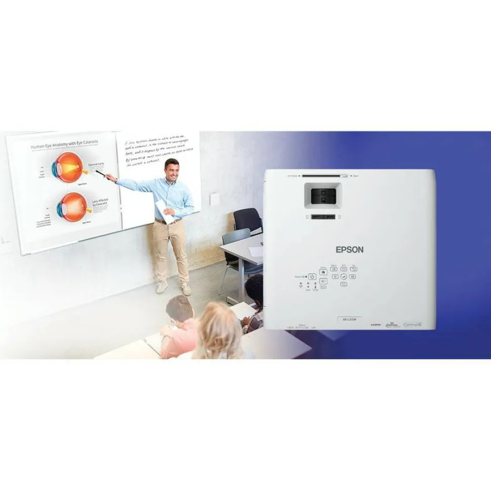 Epson PowerLite L210W 3LCD Projector - 16:9 - Ceiling Mountable