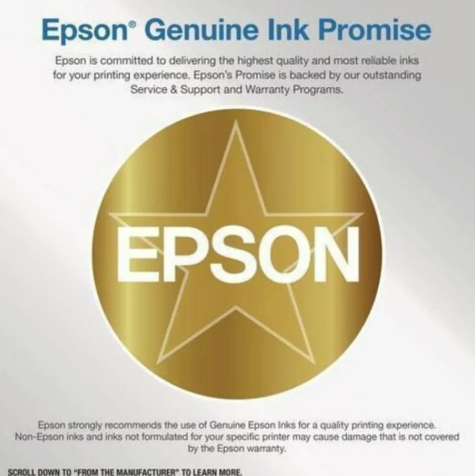 Epson 822XL DuraBrite Black High-Yield Ink Cartridge, T822XL120-S