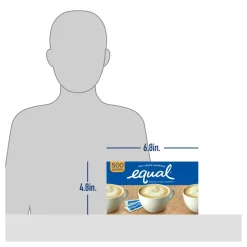 Equal Original Sweetener, 0.035 Oz., Box Of 500