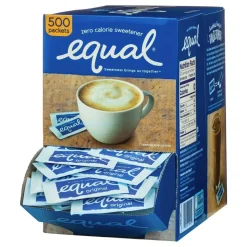 Equal Original Sweetener, 0.035 Oz., Box Of 500