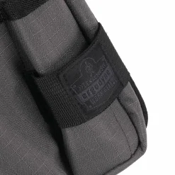 ergodyne Arsenal 5568 Belt Loop Tool Pouch with Device Holster, 4 Compartments, 5 x 2 x 8.5, Polyester, Gray