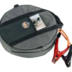 ergodyne Arsenal 5888 Cable Organizer, 2 Compartments, Gray, 13.5 x 13.5 x 3.5, Gray