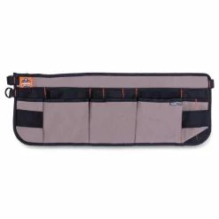 ergodyne Arsenal 5707 Canvas Waist Apron, 14 Compartments, 25.5 x 34, Canvas, Gray