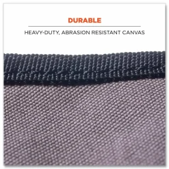 ergodyne Arsenal 5706 13-Pocket Waist Apron, 13 Compartments, 23 x 9, Canvas, Gray