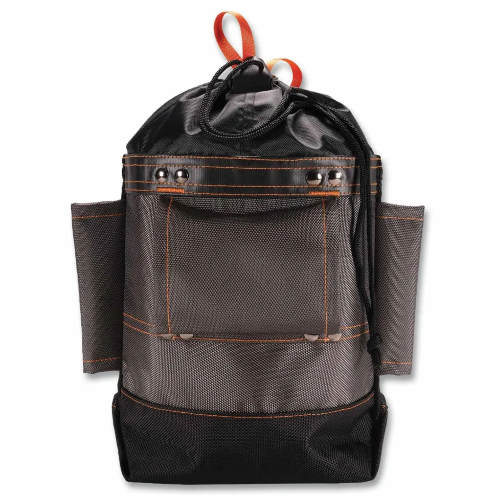 ergodyne Arsenal 5926 Topped Bolt Bag Tool Pouch, Short, 5 x 10 x 9, Ballistic Polyester, Black/Gray