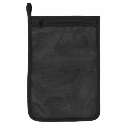 ergodyne Arsenal 5718 Zippered Mesh Wash Bag, 8 x 10, Polyester, Black, 10/Pack