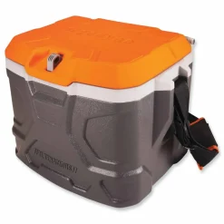 ergodyne Chill-Its 5170 17-Quart Industrial Hard Sided Cooler, Orange/Gray